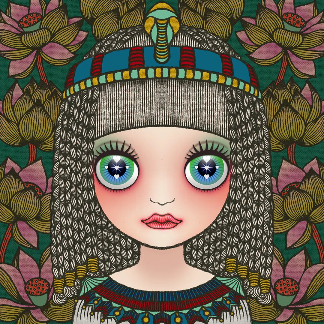 NFT art : uripoko GIRL Cleopatral