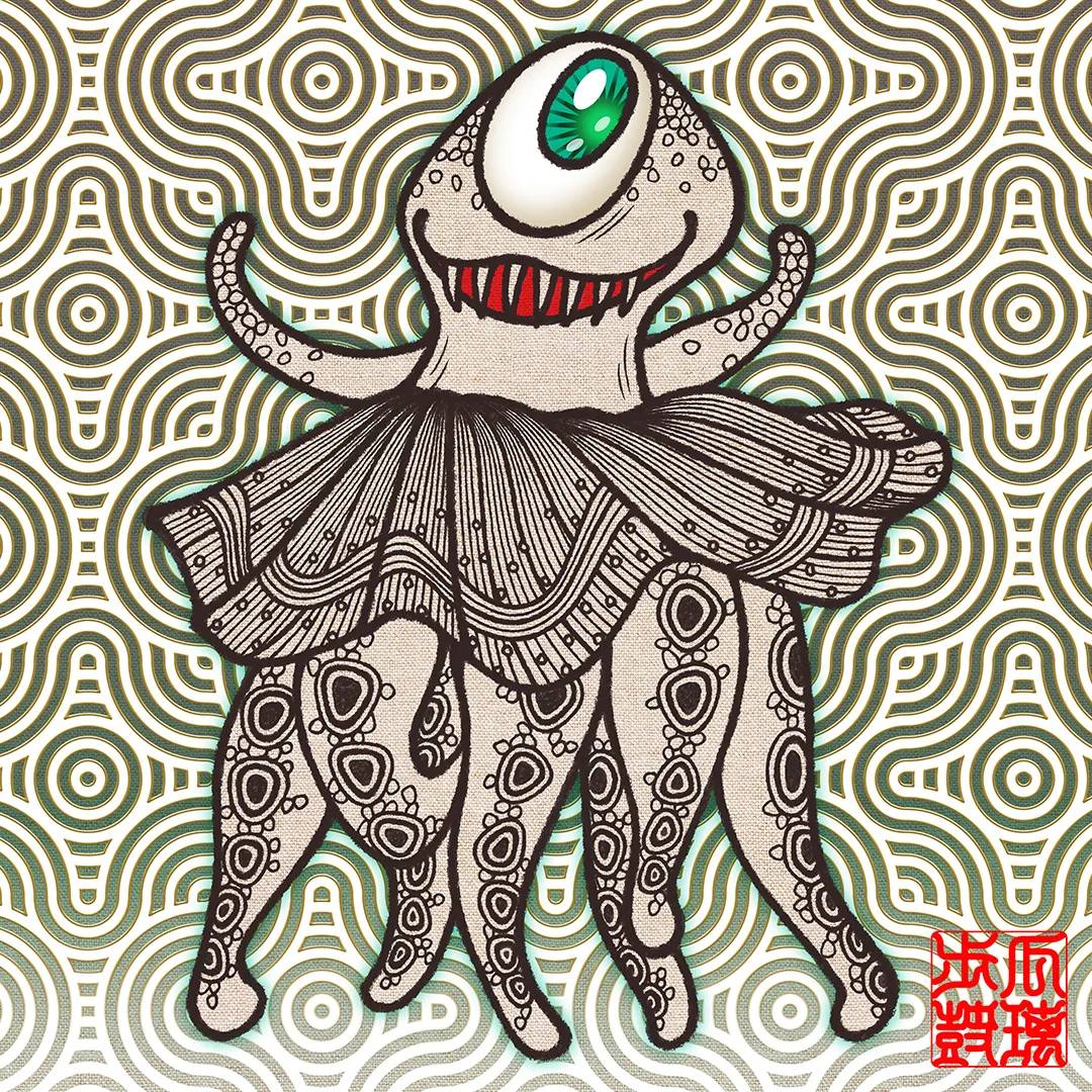 Uripoko Monster Squish-Squish Bloomie